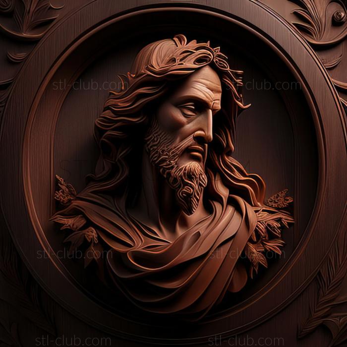 3D model st jesus (STL)